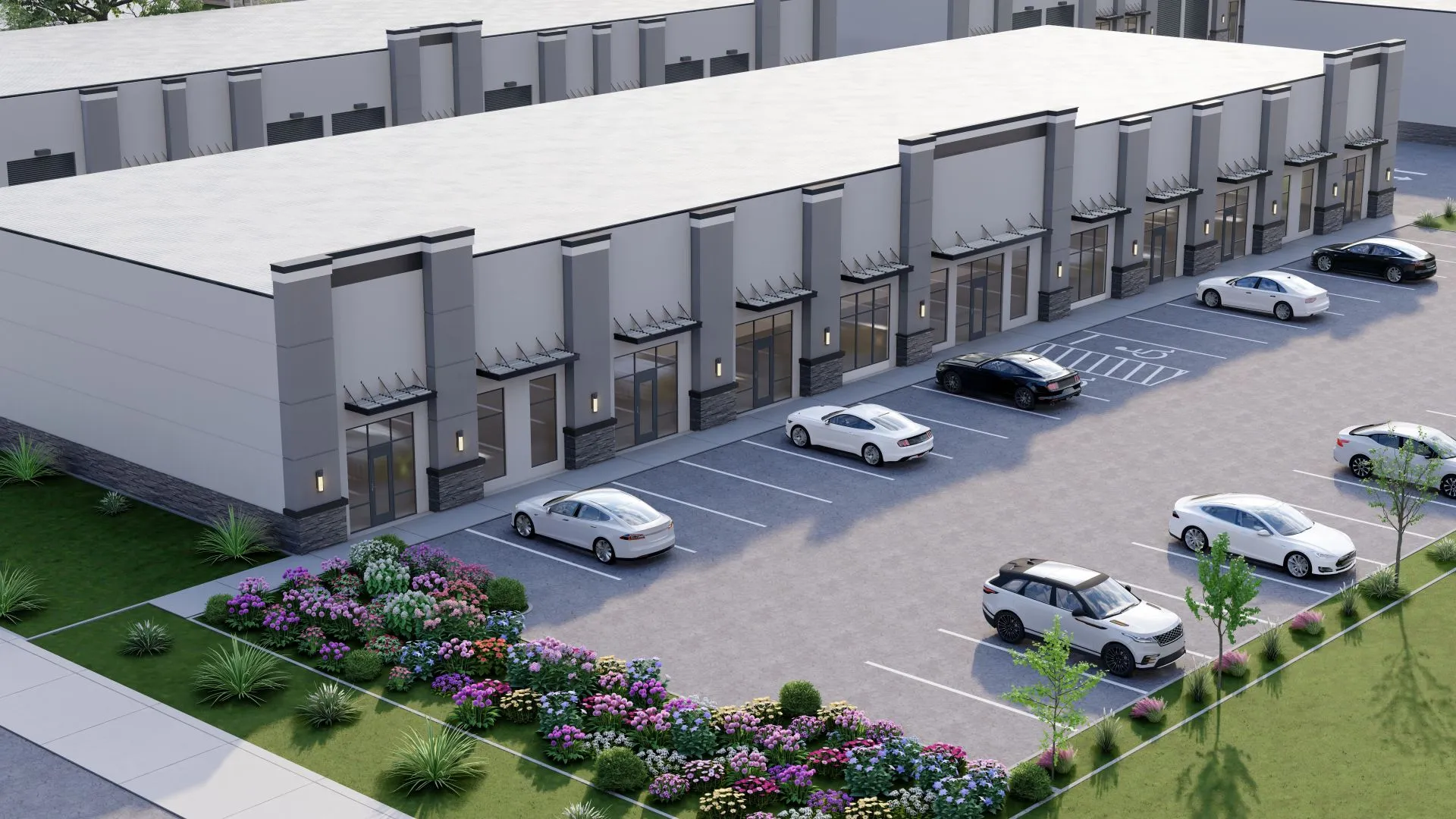 MCAP Magnolia Flex — Class A flex industrial development render